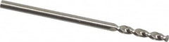 Walter-Titex - #48 130° Parabolic Flute Vanadium High Speed Steel Screw Machine Drill Bit - USA Tool & Supply