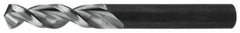 Walter-Titex - 0.3858" 130° Parabolic Flute Vanadium High Speed Steel Screw Machine Drill Bit - Bright Finish, Right Hand Cut, 1-11/16" Flute Length, 3-1/2" OAL, Split Point, Straight Shank - USA Tool & Supply