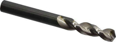 Walter-Titex - 0.3268" 130° Parabolic Flute Vanadium High Speed Steel Screw Machine Drill Bit - Bright Finish, Right Hand Cut, 1-7/16" Flute Length, 3-1/8" OAL, Split Point, Straight Shank - USA Tool & Supply