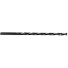 Hertel - 9/16" 118° 2-Flute High Speed Steel Extra Length Drill Bit - USA Tool & Supply