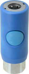 Prevost - 1/4 Female NPT Industrial Pneumatic Hose Coupler - Composite, 3/8" Body Diam - USA Tool & Supply