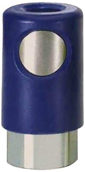 Prevost - 1/2 Female NPT Industrial Pneumatic Hose Coupler - Composite, 3/8" Body Diam - USA Tool & Supply