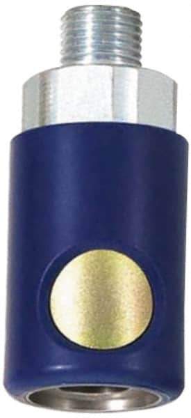 Prevost - 1/4 Male NPT Industrial Pneumatic Hose Coupler - Composite, 3/8" Body Diam - USA Tool & Supply