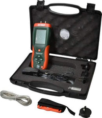 Extech - 5 Max psi, +/-0.3% FS% Accuracy, Differential Pressure Manometer - 5 Maximum PSI, 138.3 Inch Water Column - USA Tool & Supply