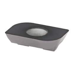 Kennametal - LFEW2522 LN Grade KC510M Carbide Milling Insert - TiAlN Finish, 0.1299" Thick, 0.8mm Corner Radius - USA Tool & Supply