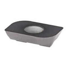 Kennametal - LFEW2522 LN Grade KC510M Carbide Milling Insert - TiAlN Finish, 0.1299" Thick, 0.8mm Corner Radius - USA Tool & Supply