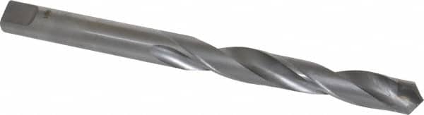 Made in USA - 25/32" 118° Spiral Flute Carbide-Tipped Taper Length Drill Bit - USA Tool & Supply