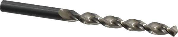 Walter-Titex - 11/32" 130° High Speed Steel Jobber Drill - Oxide Finish, Right Hand Cut, Parabolic Flute, Straight Shank, 4-29/32" OAL, Standard Point - USA Tool & Supply