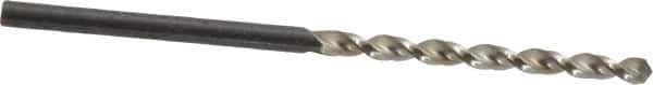 Walter-Titex - #41 130° High Speed Steel Jobber Drill - Oxide Finish, Right Hand Cut, Parabolic Flute, Straight Shank, 2-1/4" OAL, Standard Point - USA Tool & Supply