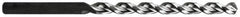 Walter-Titex - 7/8", 130° Point, Parabolic Flute, High Speed Steel Taper Length Drill Bit - Oxide Finish, 6-15/16" Flute Length, 10-35/64" OAL, Series A1522 - USA Tool & Supply