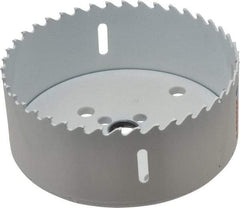 Lenox - 4-1/2" Diam, 1-1/2" Cutting Depth, Hole Saw - Carbide-Tipped Saw, Toothed Edge - USA Tool & Supply