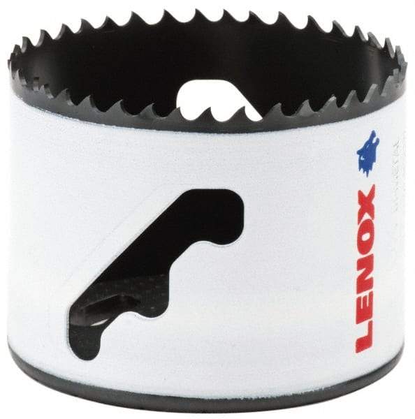 Lenox - 2-7/8" Diam, 1-1/2" Cutting Depth, Hole Saw - Bi-Metal Saw, Toothed Edge - USA Tool & Supply