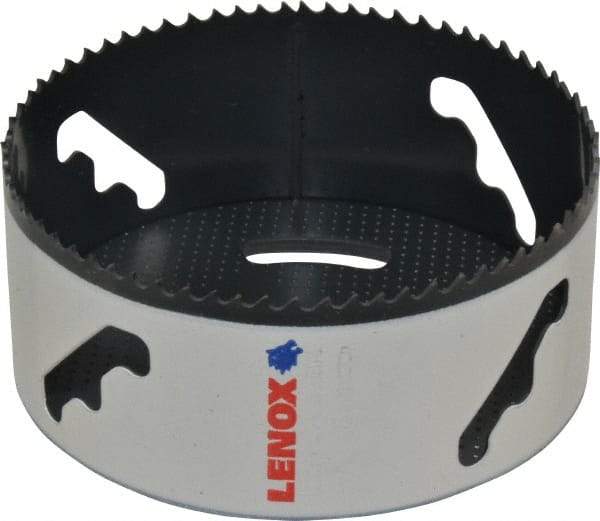 Lenox - 4-5/8" Diam, 1-1/2" Cutting Depth, Hole Saw - Bi-Metal Saw, Toothed Edge - USA Tool & Supply