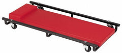 Whiteside - 570 Lb Capacity, 6 Wheel Creeper - Steel, 36" Long x 3-1/4" High x 17" Wide - USA Tool & Supply