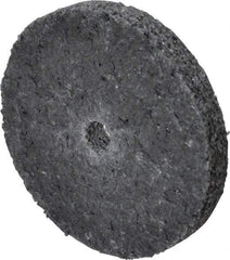 3M - 2" Diam, 1/4" Face Width, 1/4" Center Hole, Very Coarse Grade, Silicon Carbide Deburring Wheel - Unitized, Hard Density 7 Grade, 20,100 RPM - USA Tool & Supply