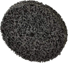 3M - 3" Diam, 1/2" Face Width, 1/4" Center Hole, Very Coarse Grade, Silicon Carbide Deburring Wheel - Unitized, Hard Density 7 Grade, 14,100 RPM - USA Tool & Supply