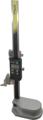 Mitutoyo - 8" Electronic Height Gage - 0.0005" Resolution, Accurate to 0.001", LCD Display, SPC Data Output - USA Tool & Supply
