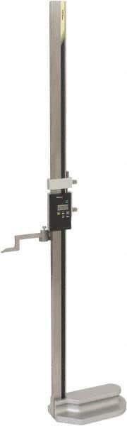 Mitutoyo - 40" Electronic Height Gage - 0.0005" Resolution, Accurate to 0.003", LCD Display, SPC Data Output - USA Tool & Supply
