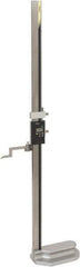 Mitutoyo - 40" Electronic Height Gage - 0.0005" Resolution, Accurate to 0.003", LCD Display, SPC Data Output - USA Tool & Supply