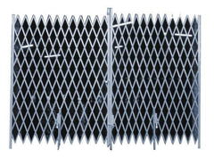 Illinois Engineered Products - 6' High x 20' Wide Bi-Parting Folding Gates - Steel - USA Tool & Supply