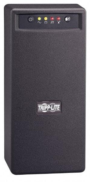 Tripp-Lite - 12 Amp, 800 VA, Wall Mount Line Interactive Backup Uninterruptible Power Supply - Backup 3-1/2 min with Full Load & 11-1/2 min with Half Load, 120 VAC Input, 110, 115 & 120 VAC Output, 475 Watt Output, 1 Phases, 7 Outlets - USA Tool & Supply
