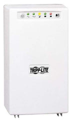 Tripp-Lite - 12 Amp, 1,500 VA, Wall Mount Line Interactive Backup Uninterruptible Power Supply - Backup 7 min with Full Load & 20 min with Half Load, 120 VAC Input & Output, 980 Watt Output, 1 Phases, 6 Outlets - USA Tool & Supply