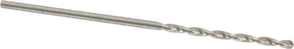 Walter-Titex - #56 130° Cobalt Jobber Drill - Oxide Finish, Right Hand Cut, Parabolic Flute, Straight Shank, 1-1/2" OAL, Split Point - USA Tool & Supply