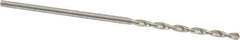 Walter-Titex - #56 130° Cobalt Jobber Drill - Oxide Finish, Right Hand Cut, Parabolic Flute, Straight Shank, 1-1/2" OAL, Split Point - USA Tool & Supply
