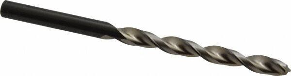 Walter-Titex - 6.2mm 130° Cobalt Jobber Drill - Oxide Finish, Right Hand Cut, Parabolic Flute, Straight Shank, 101mm OAL, Split Point - USA Tool & Supply