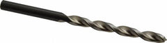 Walter-Titex - 6.2mm 130° Cobalt Jobber Drill - Oxide Finish, Right Hand Cut, Parabolic Flute, Straight Shank, 101mm OAL, Split Point - USA Tool & Supply