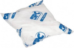 Brady SPC Sorbents - 9 Inch Long x 9 Inch Wide Sorbent Pillow - 19 Gallon Capacity, Oil Only - USA Tool & Supply