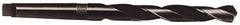 Interstate - 2-21/32", 5MT 118° Point High Speed Steel Taper Shank Drill Bit - Oxide Finish, 12-1/2" Flute Length, 20" OAL, Spiral Flute - USA Tool & Supply