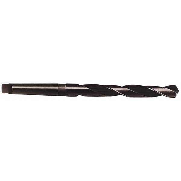 Hertel - 2-13/32", 5MT 118° Point High Speed Steel Taper Shank Drill Bit - USA Tool & Supply