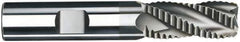 SGS - 1" Diam, Coarse Pitch, 1-3/4" LOC, 5 Flute Solid Carbide 0.06" Corner Radius Roughing End Mill - AlTiN Finish, 4" OAL, 1" Shank Diam, Single End, Centercutting, 30° Helix - USA Tool & Supply