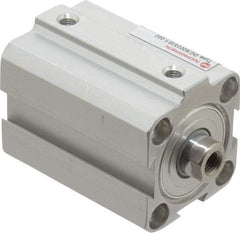 Norgren - 1" Stroke x 1" Bore Double Acting Air Cylinder - 10-32 Port, 1/4-28 Rod Thread, 145 Max psi, 23 to 176°F - USA Tool & Supply