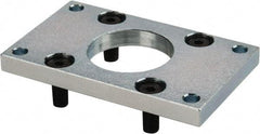 Norgren - Air Cylinder Flange Mount - 23°F Min Temp, Use with 50mm Compact Cylinders - USA Tool & Supply