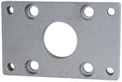 Norgren - Air Cylinder Flange Mount - 23°F Min Temp, Use with 40mm Compact Cylinders - USA Tool & Supply