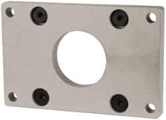 Norgren - Air Cylinder Flange Mount - 23°F Min Temp, Use with 80mm Compact Cylinders - USA Tool & Supply