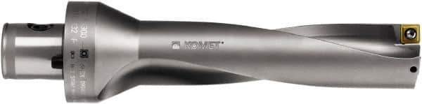 Komet - 141mm Max Drill Depth, 3xD, 47mm Diam, Indexable Insert Drill - 4 Inserts, ABS 63 Modular Connection Shank - USA Tool & Supply
