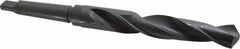 Interstate - 1-15/64", 3MT 118° Point High Speed Steel Taper Shank Drill Bit - USA Tool & Supply