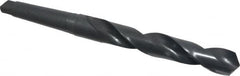 Interstate - 1-3/8", 4MT 118° Point High Speed Steel Taper Shank Drill Bit - USA Tool & Supply