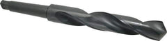Interstate - 1-45/64", 4MT 118° Point High Speed Steel Taper Shank Drill Bit - Oxide Finish, 10-1/8" Flute Length, 15-3/4" OAL, Spiral Flute - USA Tool & Supply