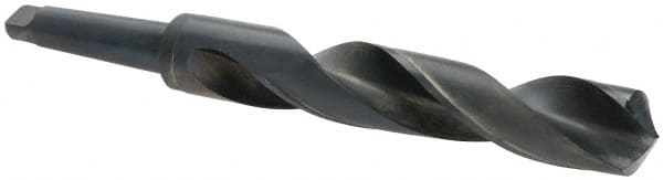Interstate - 1-7/8", 4MT 118° Point High Speed Steel Taper Shank Drill Bit - USA Tool & Supply
