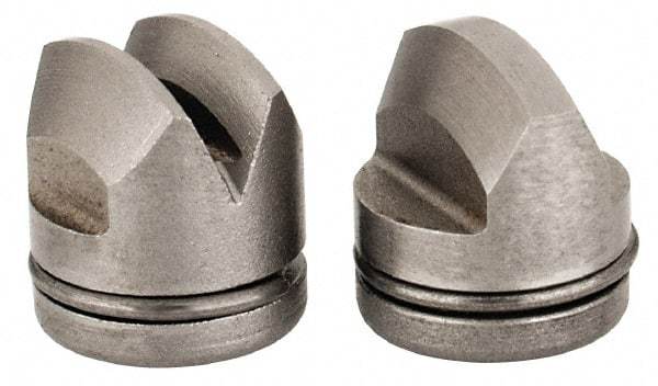 SPI - Chrome Caliper Inside & Outside Diameter Attachment - 2 Pieces, 0.6 to 1mm Pitch, For Use with 6" Dial or Electronic Calipers - USA Tool & Supply