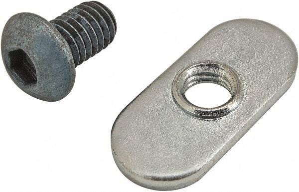 80/20 Inc. - Open Shelving Button Head Socket Cap Screw - 10mm Long, Use with 10/25 Series - USA Tool & Supply