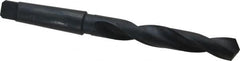 Interstate - 1-35/64", 5MT 118° Point High Speed Steel Taper Shank Drill Bit - USA Tool & Supply