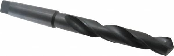 Interstate - 1-9/16", 5MT 118° Point High Speed Steel Taper Shank Drill Bit - USA Tool & Supply