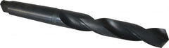 Interstate - 1-3/4", 5MT 118° Point High Speed Steel Taper Shank Drill Bit - USA Tool & Supply