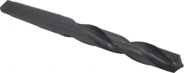 Interstate - 1-49/64", 5MT 118° Point High Speed Steel Taper Shank Drill Bit - USA Tool & Supply