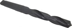Interstate - 1-49/64", 5MT 118° Point High Speed Steel Taper Shank Drill Bit - USA Tool & Supply